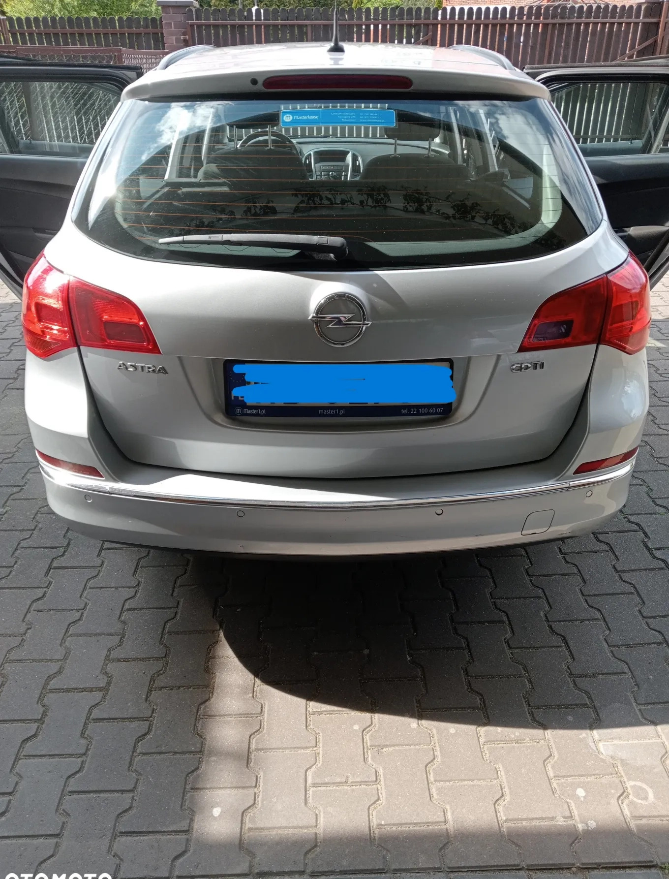 Opel Astra cena 25900 przebieg: 216272, rok produkcji 2013 z Warszawa małe 67